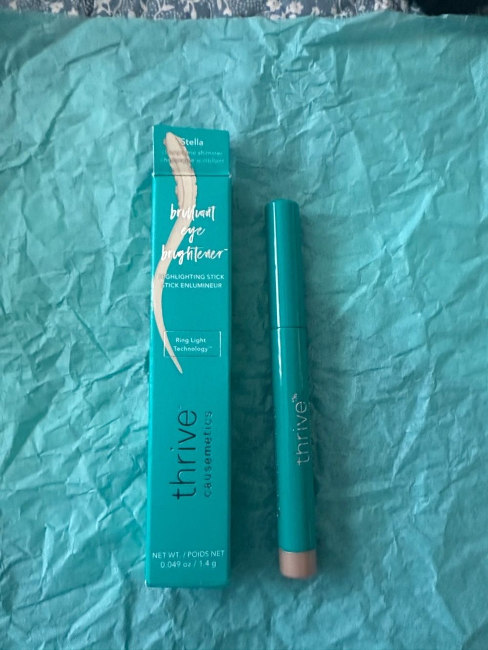NIB Thrive Causemetics Brilliant Eye Brightener Stick in Stella